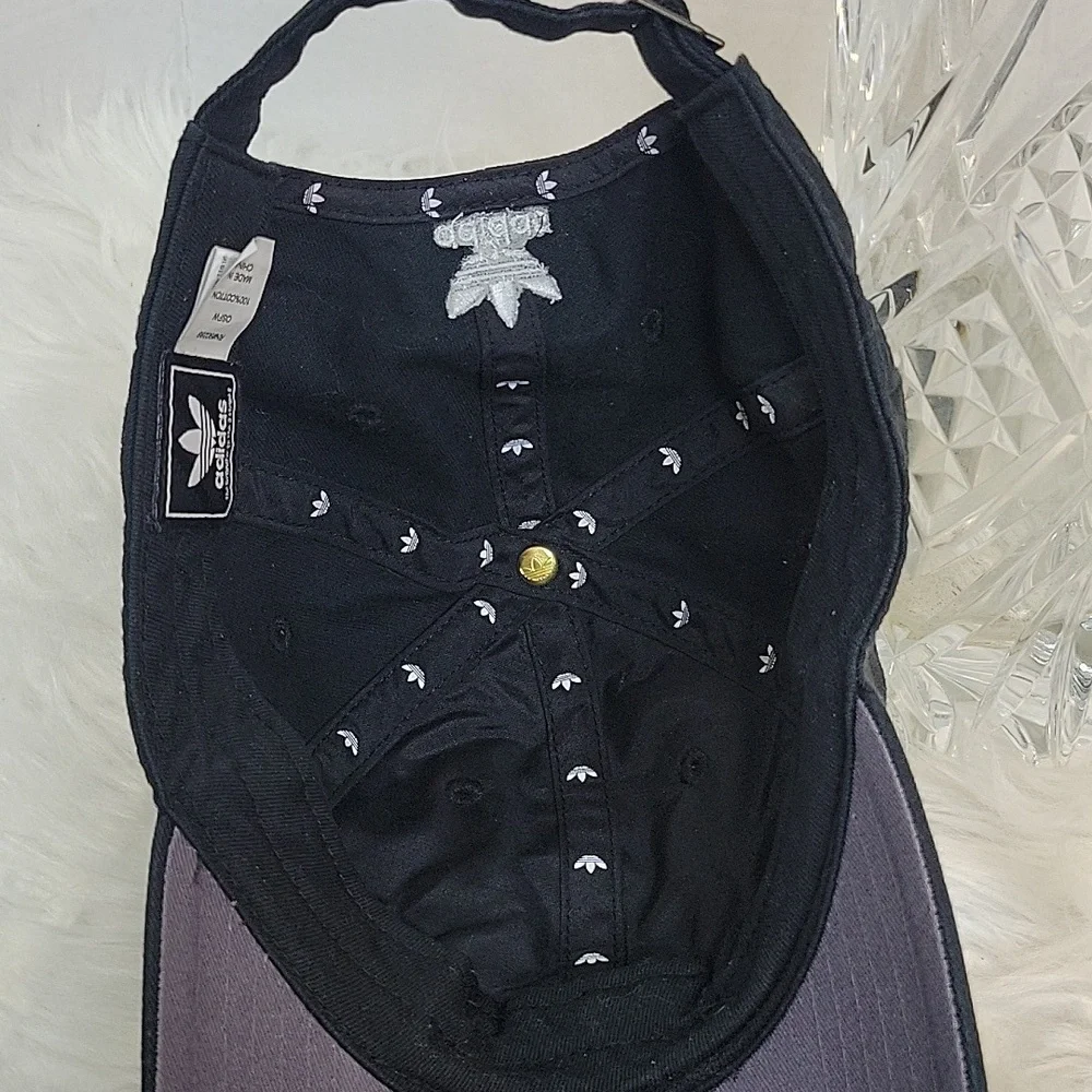 ADIDAS Black and White Hat‎